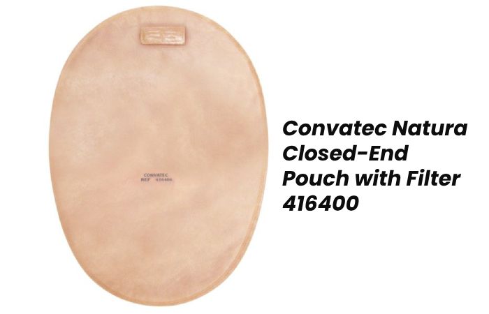 Convatec Natura Closed-End Pouch WITH Filter 416400