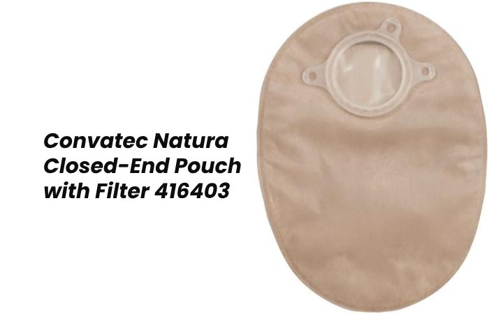 Convatec Natura Closed-End Pouch with Filter 416403