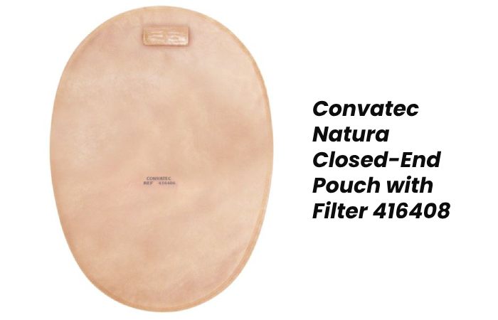 Convatec Natura Closed-End Pouch with Filter 416408