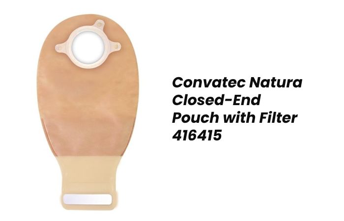 Convatec Natura Closed-End Pouch with Filter 416415