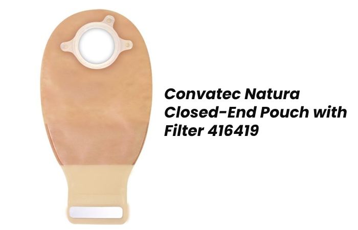 Convatec Natura Closed-End Pouch with Filter 416419